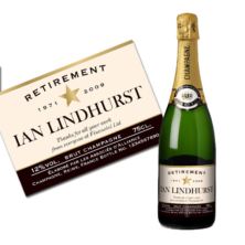 Personalised Retirement Champagne