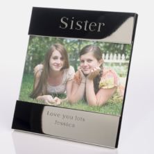 Engraved Sister Frame