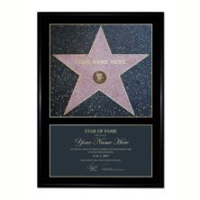 Personalised Star Of Fame