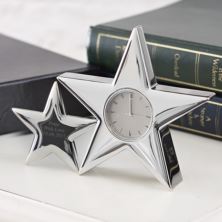 Personalised Twin Star Clock