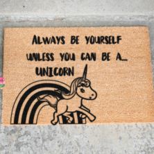 Unicorn Doormat