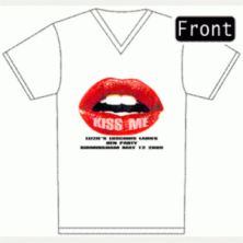 Kiss Me V-Neck T-Shirt