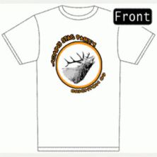 Stag Round Neck T-Shirt -