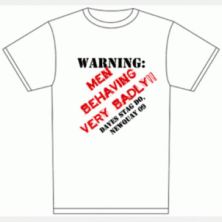 Behaving Badly Round Neck T-Shirt
