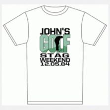 Golfing Round Neck T-Shirt