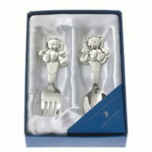 Teddy Bear Spoon & Fork Set