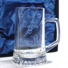No.1 Valentine Personalised Pint Tankard
