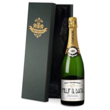 Personalised Anniversary Champagne