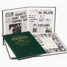 Ruby Anniversary Year Book - Personalised