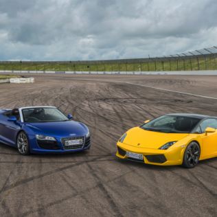 Double Supercar Driving Blast with High Speed Passenger Ride Product Image