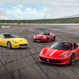 Triple Supercar Driving Blast with High Speed Passenger Ride Product Image