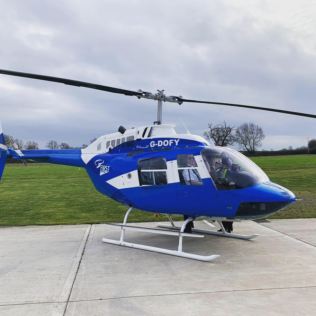 25 Mile Helicopter Tour with Bubbly for Two Product Image