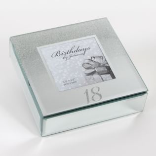 Milestones Glitter Mirror Trinket Box - 18th Product Image
