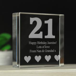 21st Birthday Keepsake Product Image