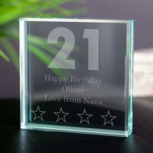 21st Birthday Keepsake Product Image