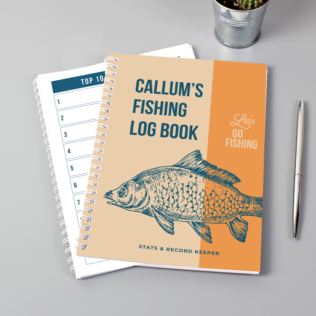 Personalised A5 Fishing Log Book Product Image