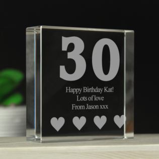30th Birthday Keepsake Product Image