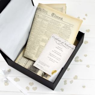 Pearl Anniversary Presentation Folder - Original Newspapers Product Image