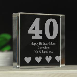 40th Birthday Keepsake Product Image