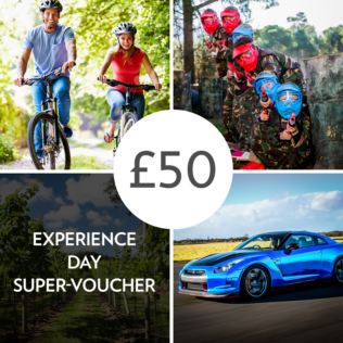 £50 Experience Day Super-Voucher Product Image