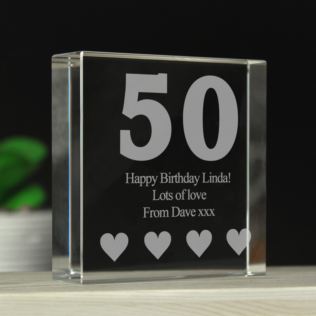 50th Birthday Keepsake Product Image