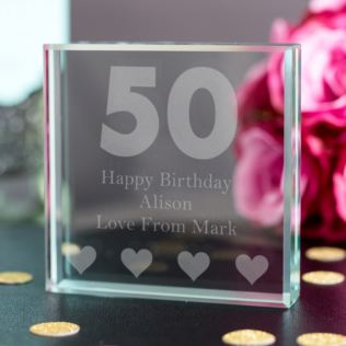 50th Birthday Keepsake Product Image