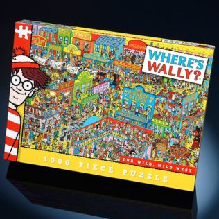 Where's Wally Wild West 1000pc Jigsaw Puzzle Product Image