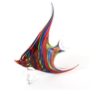 Objets d'art Glass Figurine - Angel Fish Product Image