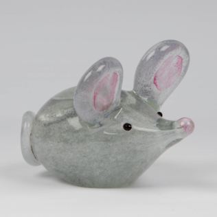 Objets d'Art Glass Ornament - Mouse Product Image