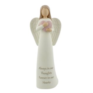 Thoughts Of You Angel Figurine - Always In Our Hearts Product Image
