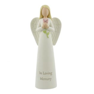 Thoughts Of You Angel Figurine - In Loving Memory Product Image