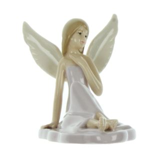 Enchanted Fairy in Grey Dress Figurine 11cm Product Image