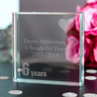 6th wedding anniversary for husband