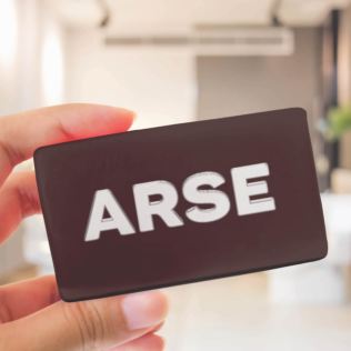 Arse Face Soap Bar Product Image