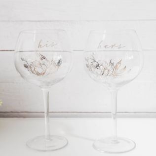 AMORE BY JULIANA® His & Hers Gin Glass Set Product Image