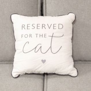 Best of Breed Cushion - Reserved For The Cat Product Image