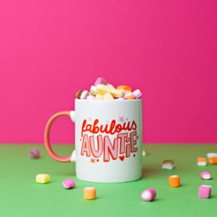 Cheerful Mug - Fabulous Auntie Product Image