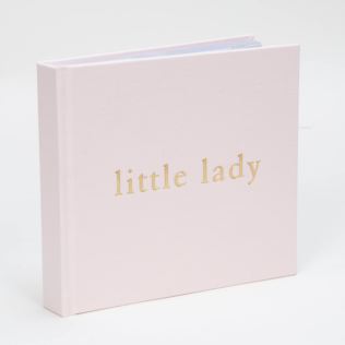 BAMBINO BY JULIANA® Linen Photo Album - Little Lady Product Image