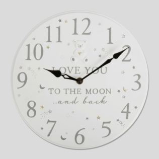 Bambino Love You To The Moon & Back Clock Product Image