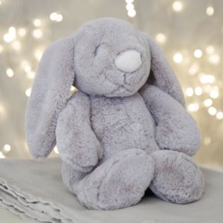Bambino Grey Plush Rabbit Large 31cm Product Image