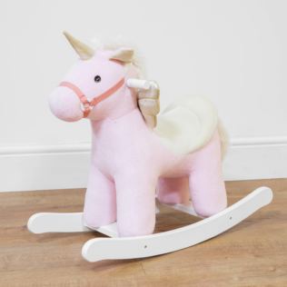 unicorn rocking horse personalised