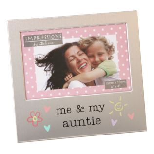 Aluminium Photo Frame 6" x 4" - Me & My Auntie Product Image
