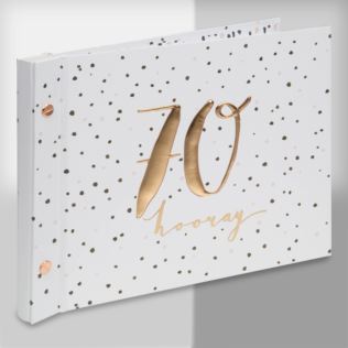Luxe Birthday Photo Album & Guest Book - 70 Product Image