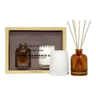 100g Candle & 50ml Diffuser Therapy Set - Sandalwood Product Image