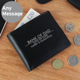 Personalised Classic Leather Wallet Product Image