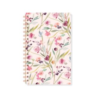 Floral Spiral Book Notebook Product Image