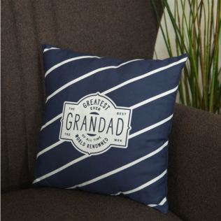 Greatest Ever Grandad Square Scatter Cushion - 30cm Product Image