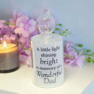 Thoughts Of You Memorial Candle Light - Dad Product Image