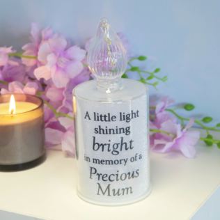 In Loving Memory Remembrance Nan Tube Light Candle Tribute Memorial Gift Plaque 