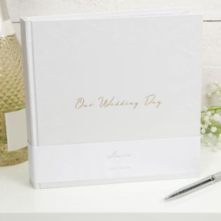 AMORE BY JULIANA® Our Wedding Day Photo Album 5" x 7" 50 Pg Product Image